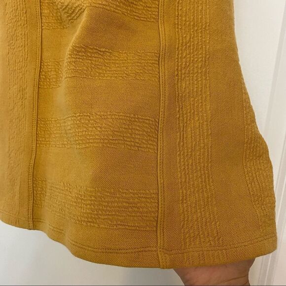 Maeve Anthropologie Stephie Cross-Back Gold Top Size Small - Picture 8 of 12